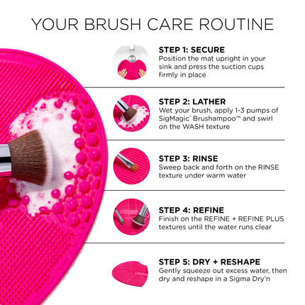 Sigma Beauty - Sigma Spa® Express Brush Cleaning Mat