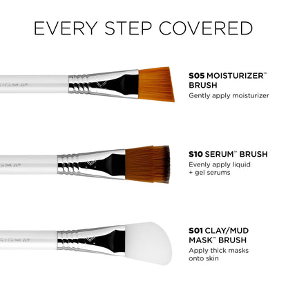 Sigma Beauty - Skincare Brush Set