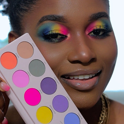 Dede's Signature - SWEET AESTHETICS ALL MATTE EYESHADOW PALETTE [NON MAGNETIC]