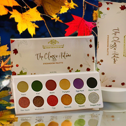 Dede's Signature - THE CLASSIC AUTUMN EYESHADOW PALETTE [NON MAGNETIC]