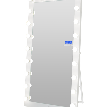 Lurella Cosmetics - 21 Bulb Standing Vanity Mirror w/Bluetooth