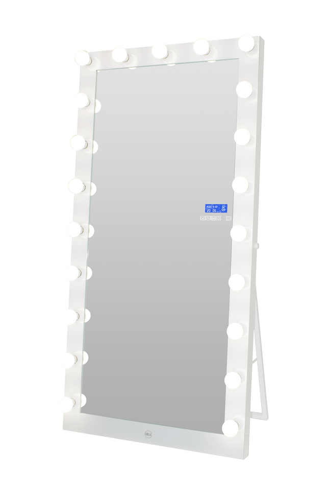 Lurella Cosmetics - 21 Bulb Standing Vanity Mirror w/Bluetooth