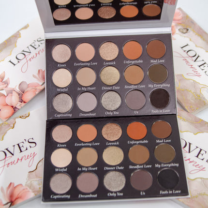 Sydney Grace - Love's Journey - Eyeshadow Palette - Deep