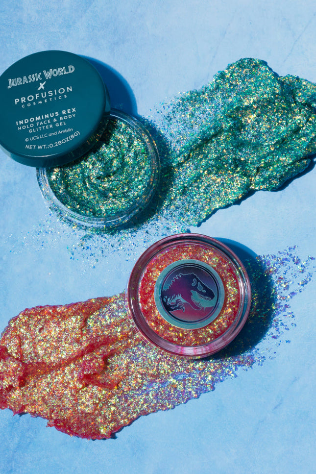 Profusion Cosmetics - Jurassic World | It Can Camouflage! Holo Face & Body Glitter Gel