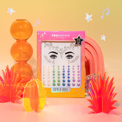 Profusion Cosmetics - It's a Vibe | Glow-in-the-Dark Face & Body Gems