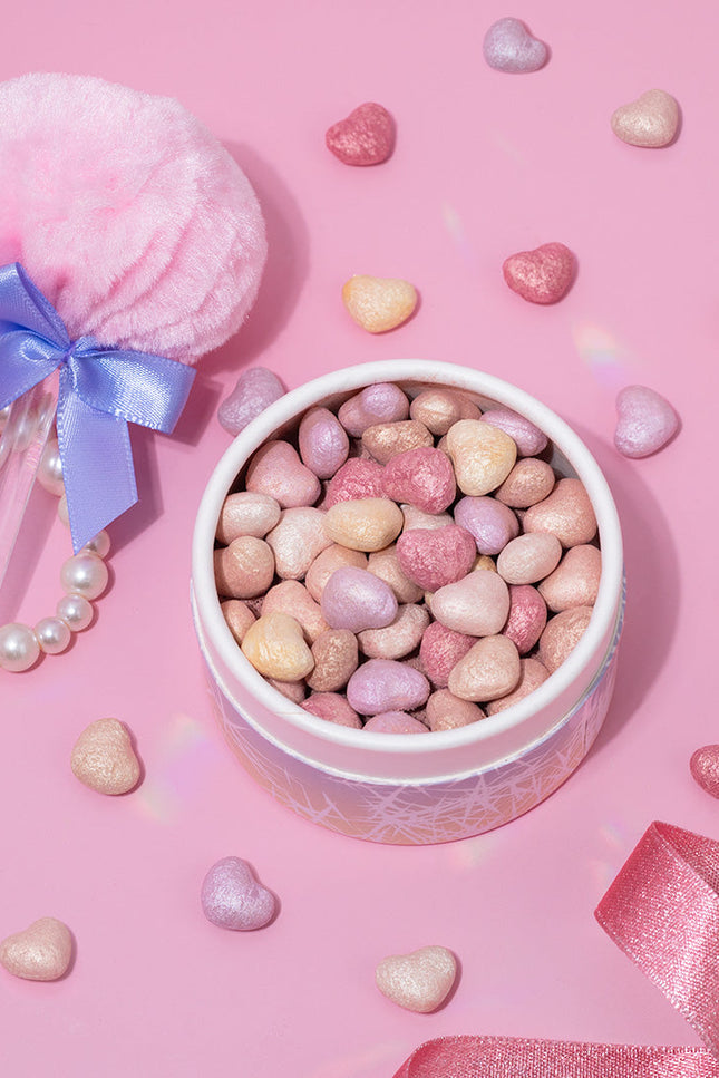 Profusion Cosmetics - Frosted Snow Sparkle | Twinkling Lights Powder Puff Set