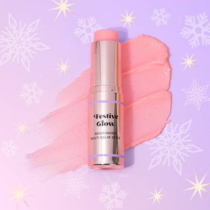 Profusion Cosmetics - Frosted Snow Sparkle | Festive Glow Nourishing Multi Balm Stick