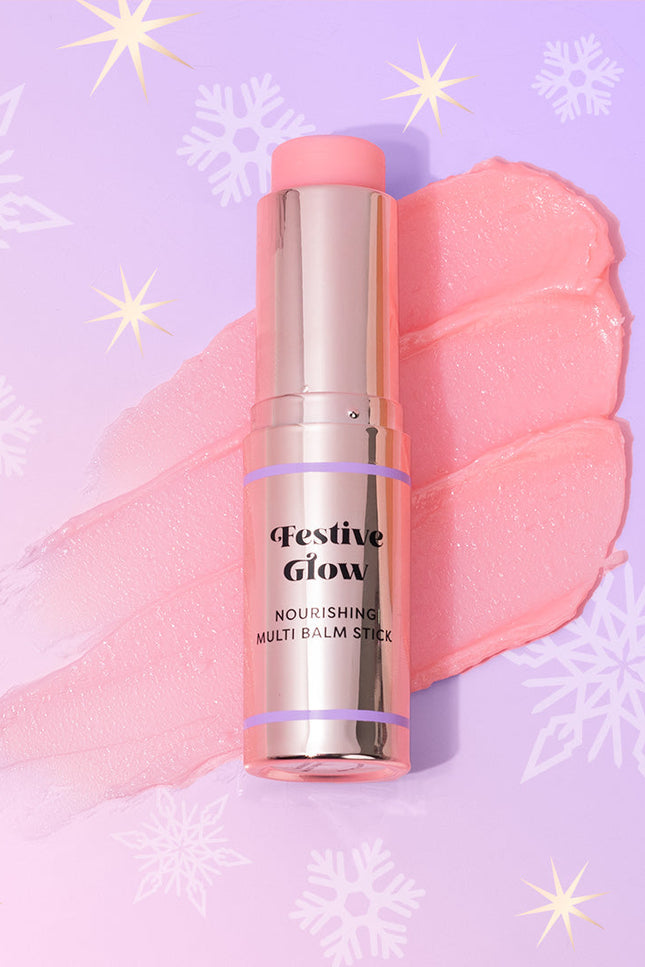 Profusion Cosmetics - Frosted Snow Sparkle | Festive Glow Nourishing Multi Balm Stick