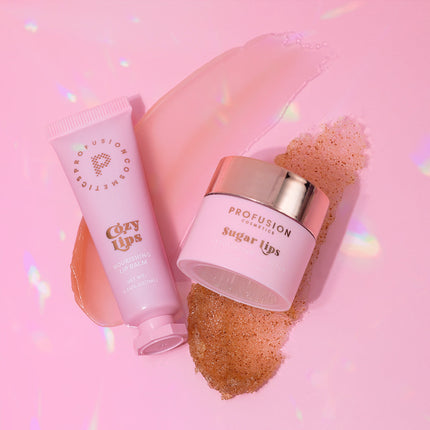 Profusion Cosmetics - Frosted Snow Sparkle | Sugar Lip Scrub and Hydrating Lip Balm