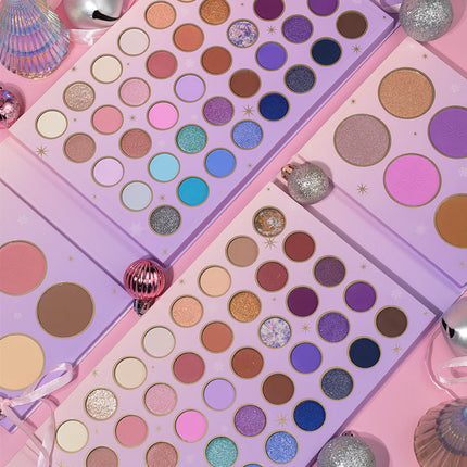 Profusion Cosmetics - Frosted Snow Sparkle | 52 Shade Face & Eye Palette
