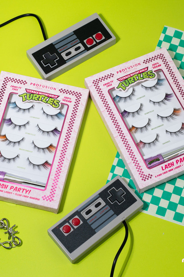 Profusion Cosmetics - TMNT | Lash Party 4 Pair Set