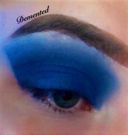 Inked Doll Cosmetics - DEMENTED! (Midnight Blue) PRESSED EYESHADOW SINGLE