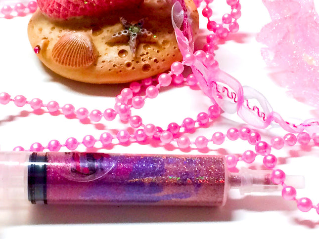 Inked Doll Cosmetics - DOLLHOUSE ROSES GlamDoll Glitter Syringe