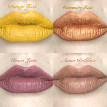 Inked Doll Cosmetics - THE "NUDES/GOLDS!!" DOLLICIOUS MATTE VEGAN LIQUID LIPSTICK