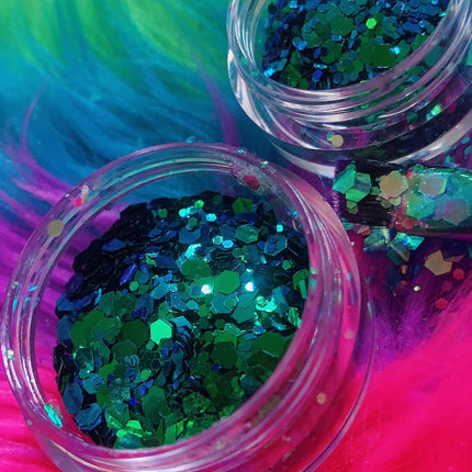 Inked Doll Cosmetics - Dragon Jewels Festival Chunky Glitter