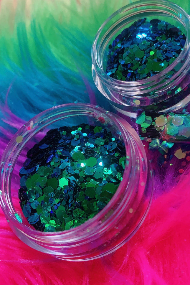 Inked Doll Cosmetics - Dragon Jewels Festival Chunky Glitter