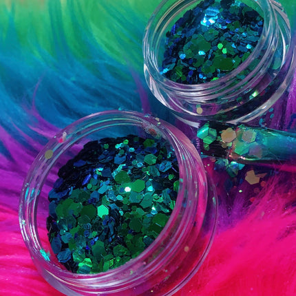 Inked Doll Cosmetics - Dragon Jewels Festival Chunky Glitter