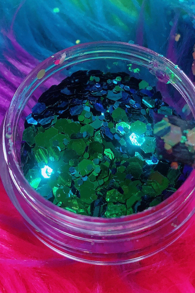 Inked Doll Cosmetics - Dragon Jewels Festival Chunky Glitter