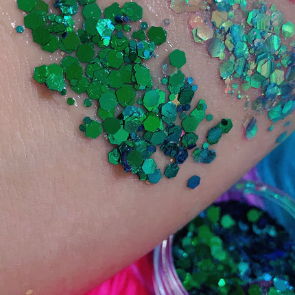 Inked Doll Cosmetics - Dragon Jewels Festival Chunky Glitter
