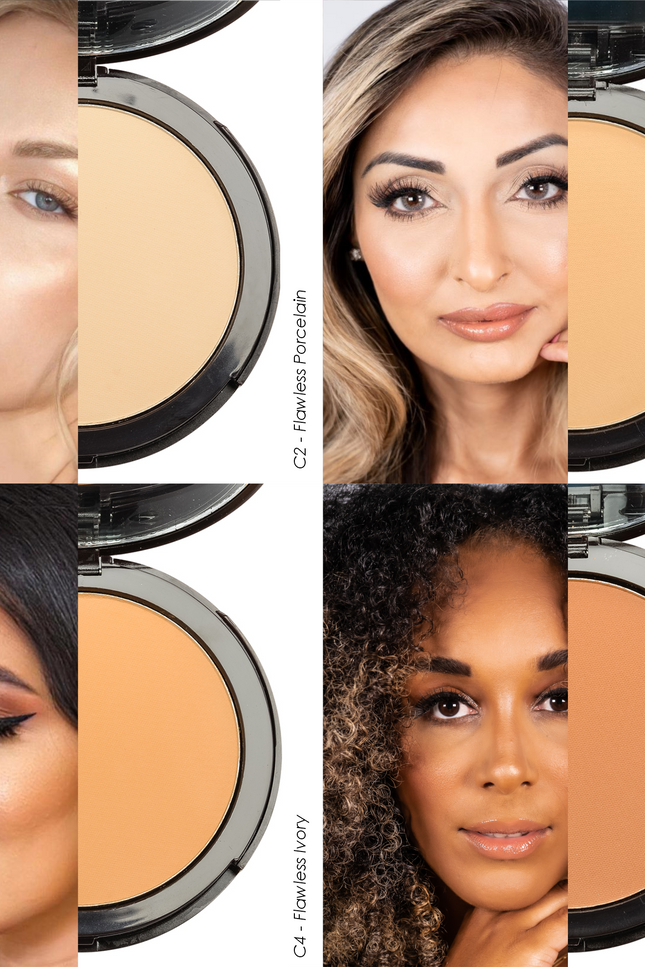 Manna Kadar Cosmetics - Flawless Finish Dual Powder Foundation
