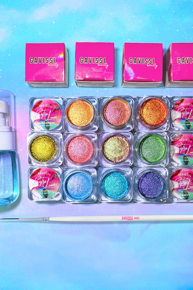 Gavissi Beauty - DREAM DUOCHROME RETRO LINER BUNDLE + 1 MULTI-USE PRIMER