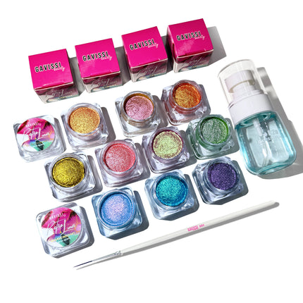 Gavissi Beauty - DREAM DUOCHROME RETRO LINER BUNDLE + 1 MULTI-USE PRIMER