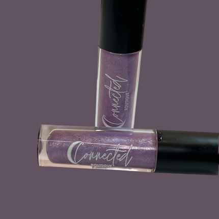 Connected Boutique - Nova - Purple Vanilla Lip Gloss Creamy Hydrating Shine
