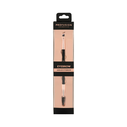 Profusion Cosmetics - Artistry Series | Dual-Ended Angled Eyebrow Brush