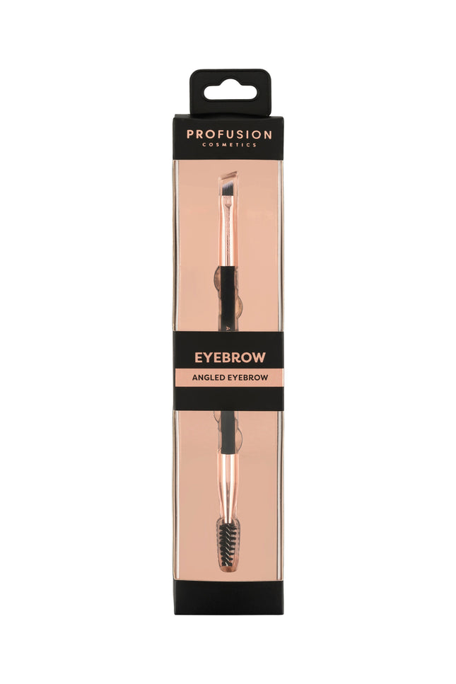 Profusion Cosmetics - Artistry Series | Dual-Ended Angled Eyebrow Brush