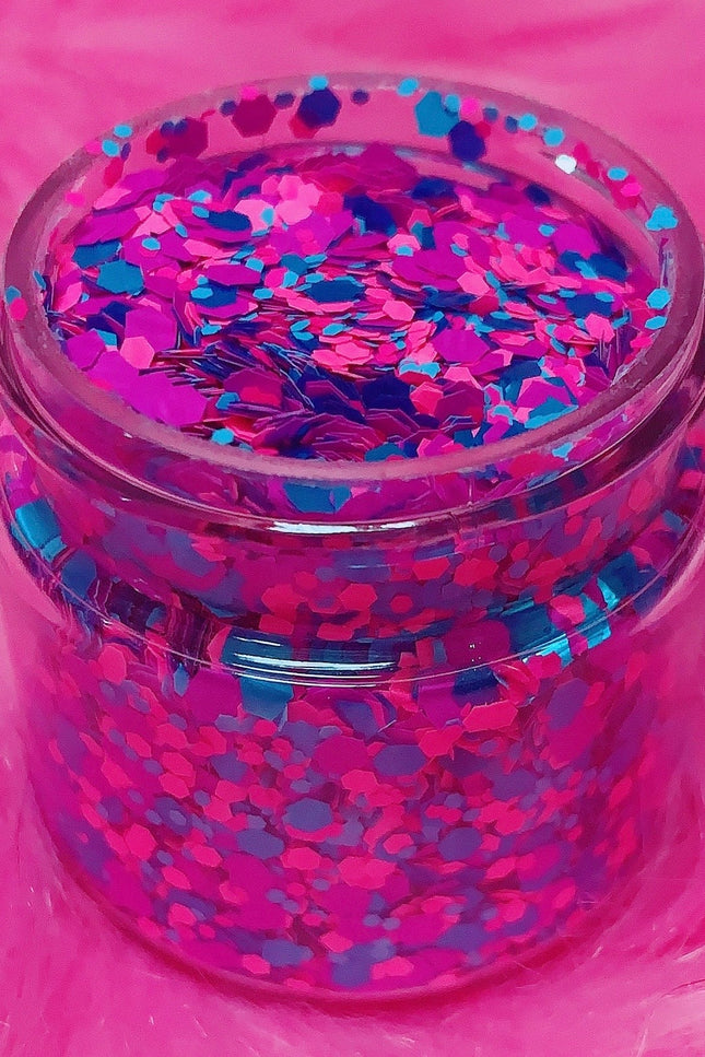 Inked Doll Cosmetics - "EDC FANTASEA" *UV/BlackLight* Festival FunFetti