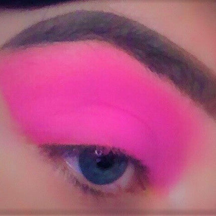 Inked Doll Cosmetics - *UV* ELECTRIC BARBIE! (Hot Pink) PRESSED EYESHADOW SINGLE