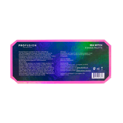 Profusion Cosmetics - Sea Witch 8 Shade Palette