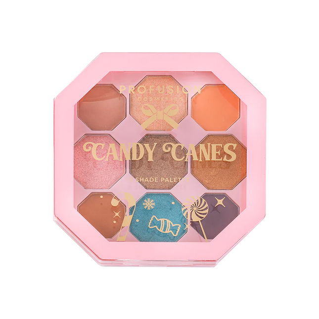Profusion Cosmetics - Sweet Holiday | Candy Canes 9-Shade Palette