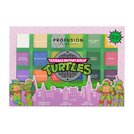Profusion Cosmetics - TMNT |  24 Shade Palette