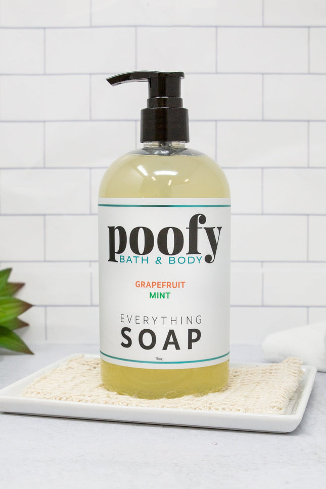Poofy Organics - Grapefruit Mint Everything Soap