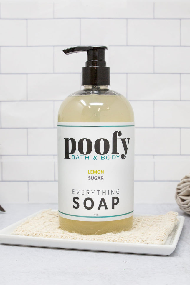 Poofy Organics - Lemon Sugar Everything Soap