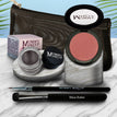 Peach Tartlet - a rosy peach with a golden gleam / Chocolate Kiss - Deep brown/black