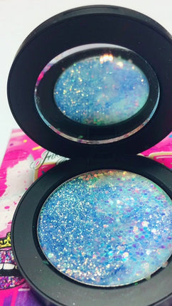 Inked Doll Cosmetics - *ELSA's DREAM !* Single Pressed Glitter Palette