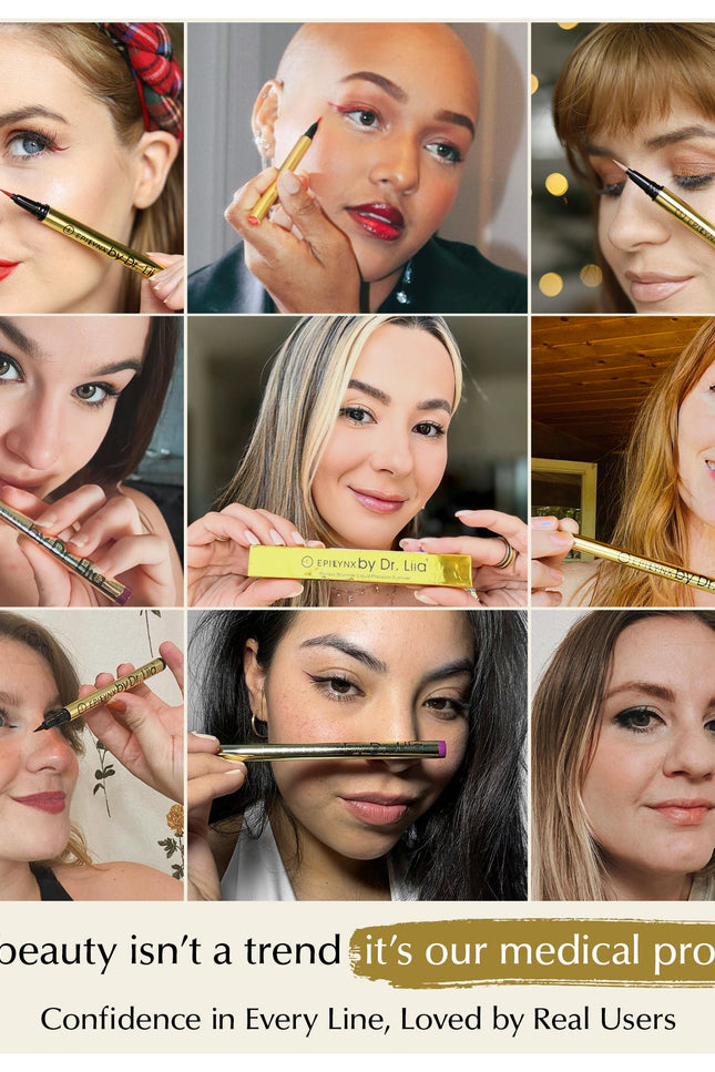 EpiLynx - Liquid Eyeliner Pens - Non-Smudge, Waterproof