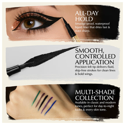 EpiLynx - Liquid Eyeliner Pens - Non-Smudge, Waterproof