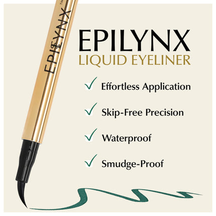 EpiLynx - Liquid Eyeliner Pens - Non-Smudge, Waterproof