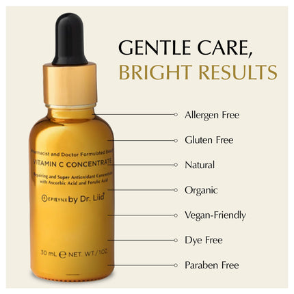 EpiLynx - Brightening Vitamin C Serum - Skin Damage Repair