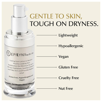 EpiLynx - Face Moisturizer for Sensitive and Dry Skin - Lightweight