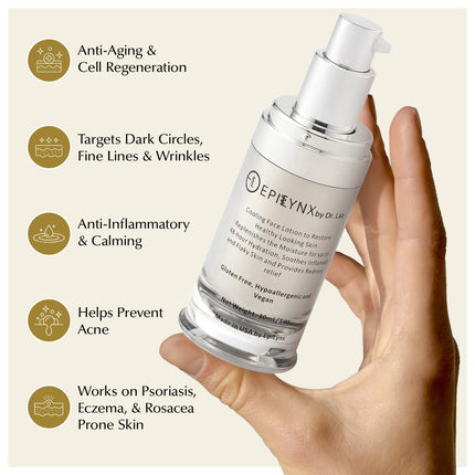 EpiLynx - Face Moisturizer for Sensitive and Dry Skin - Lightweight