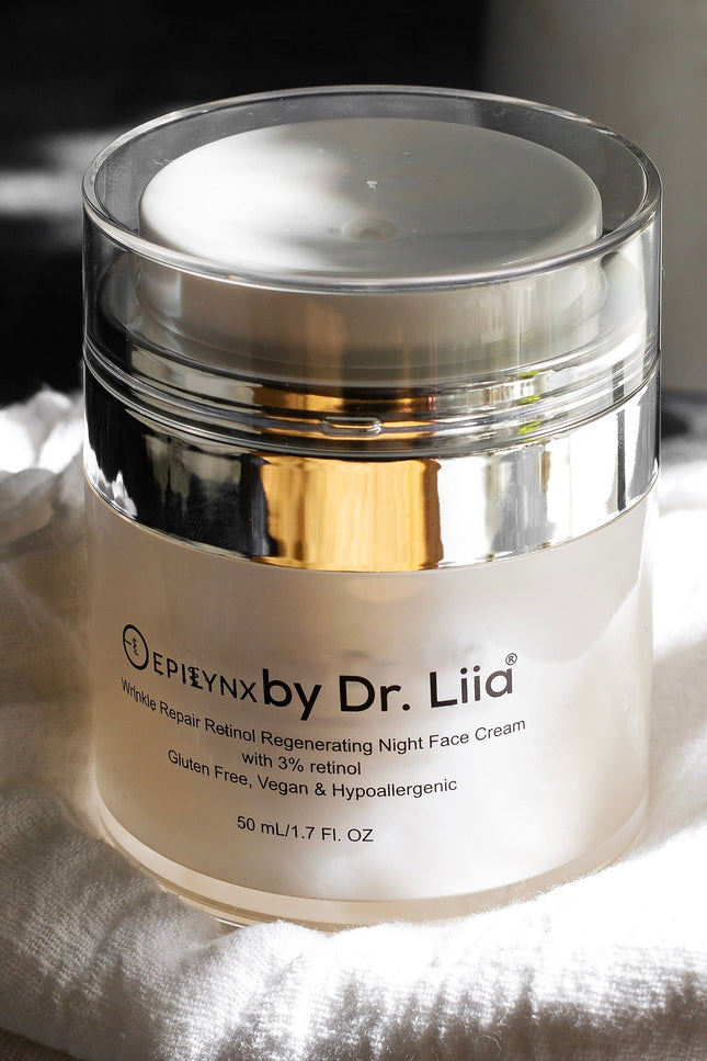 EpiLynx - Wrinkle Repair Retinol Regenerating Night Face Cream with 3% Retinol