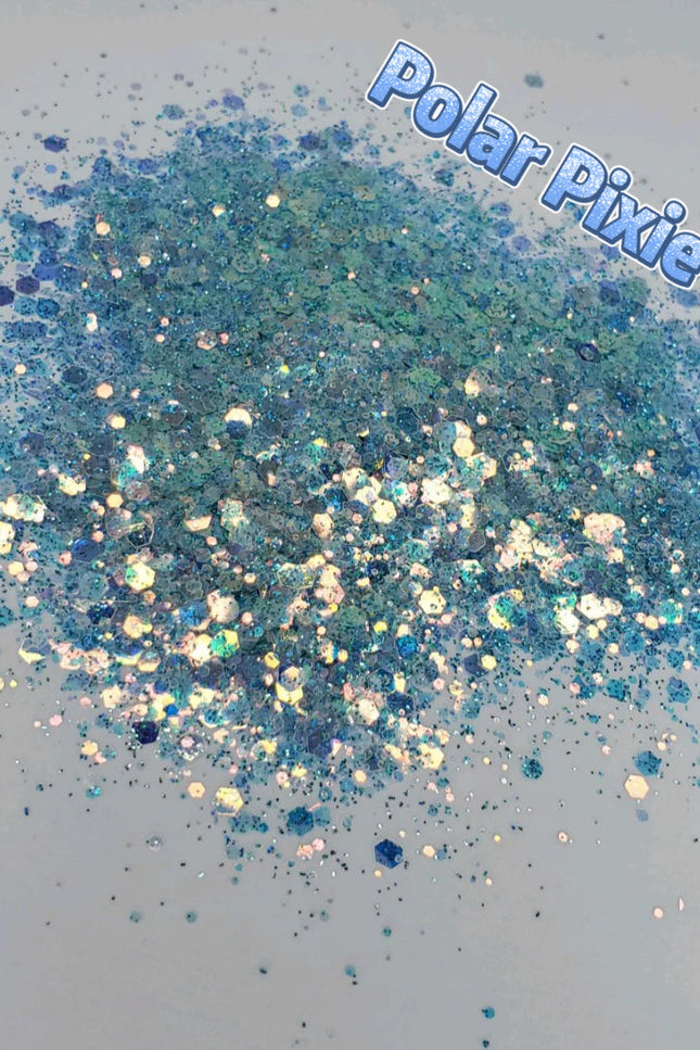 Inked Doll Cosmetics - CRYSTAL METHOD Chunky Festival Glamdoll Glitter