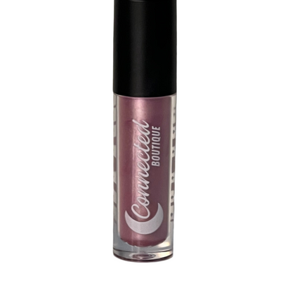 Connected Boutique - Rose- Metallic Pink Bold Longwear Liquid Lipstick – Transfer‑Proof Matte