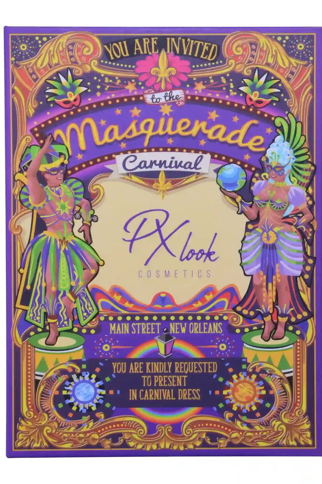 Prolux Cosmetics - Masquerade Carnival Eyeshadow Palette