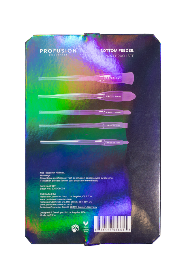 Profusion Cosmetics - Sea Witch Eye & Face Brush Set