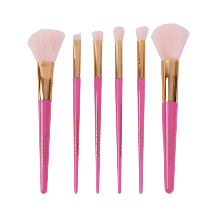 Profusion Cosmetics - Sweet Holiday | 6-pc Face & Eye Brush Vault